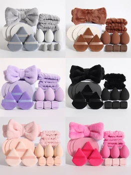 15Pcs Cosmetic Puff Makeup Sponge Blender Beauty Egg Foundation Sponges Puff Wash Face…