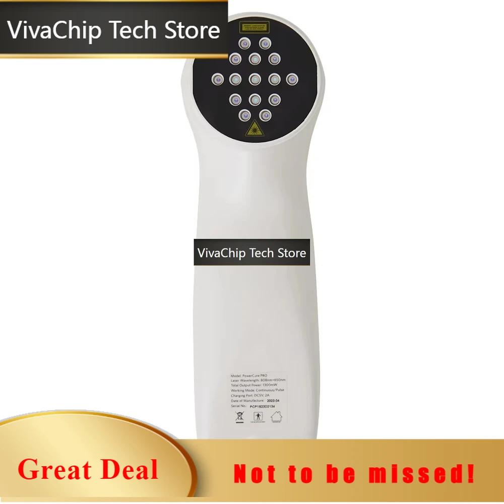 VivaCTVeterinary 650nm 808nm Low Level Laser Physiotherapy Equipment For Animals Surgery Recovery