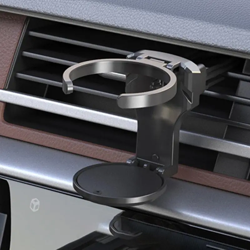 Foldable Car Air Vent Drink Cup Bottle Holder Water Bottles Coffee Beverage Auto Drink Rack Stand Vehicle Air Vent Cup Holder