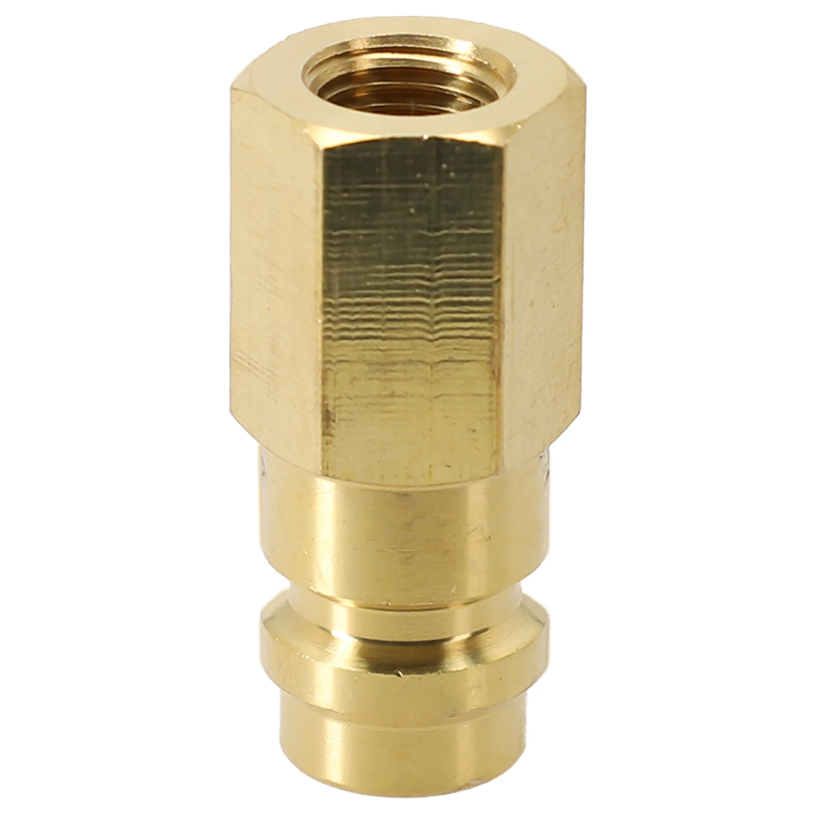 For R134a Bottle Adapter with 14 inch SAE Connection Brass Construction for Reliable and Tight Air Conditioning Coupling