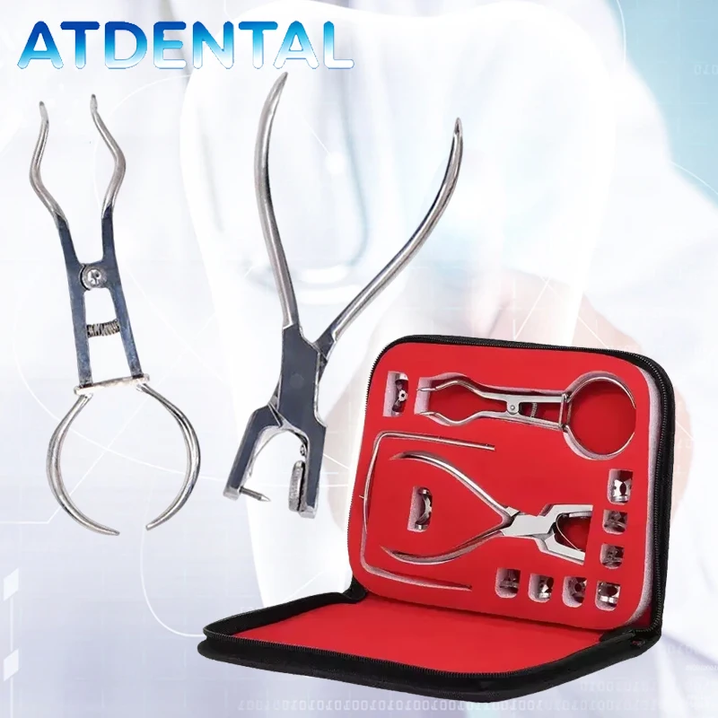 Dental Rubber Dam Punch Tool - Stainless Steel Perforator for Dentist Orthodontic Endodontic Precision Instruments