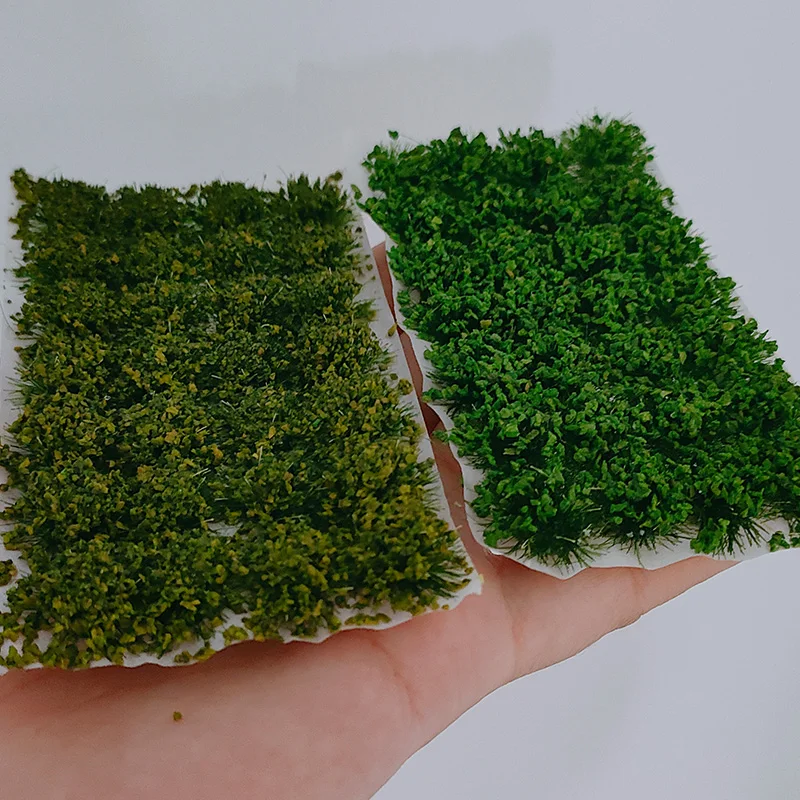 Simulation Miniature 8mm Grass Seeds Grass Cluster Model DIY Decorative Materials for Building Sand Table Garden Layout Kit 1Box