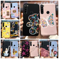 For Xiaomi Redmi Note 8 Case Note 8T Cute Candy Painted Cover Soft Silicone Phone Case For Xiaomi Redmi Note 8 Pro Note8 T Coque