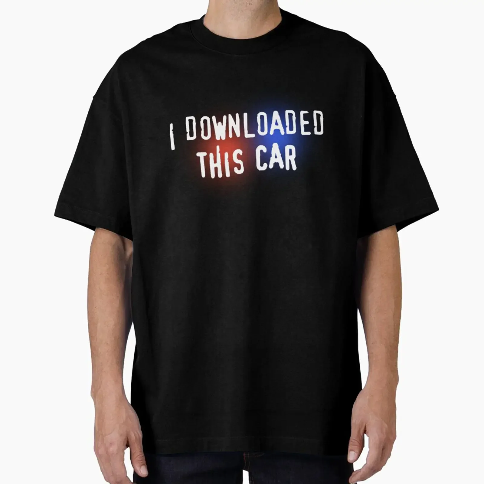 I Downloaded This Car designed and sold by OdaHaag vintage Washed Comfortable streetwear homme Soft Slightly Casual Stylish
