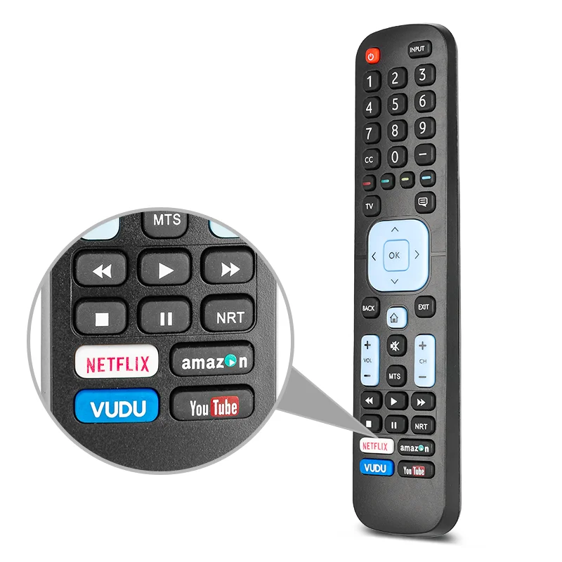 EN2A27ST EN2A27HT Remote Control Compatible With Hisense TV/Sharp Smart TV 43H8C 55H8C 60H8C 30H5D 32H5D LC-40P5000 LC-43P5000