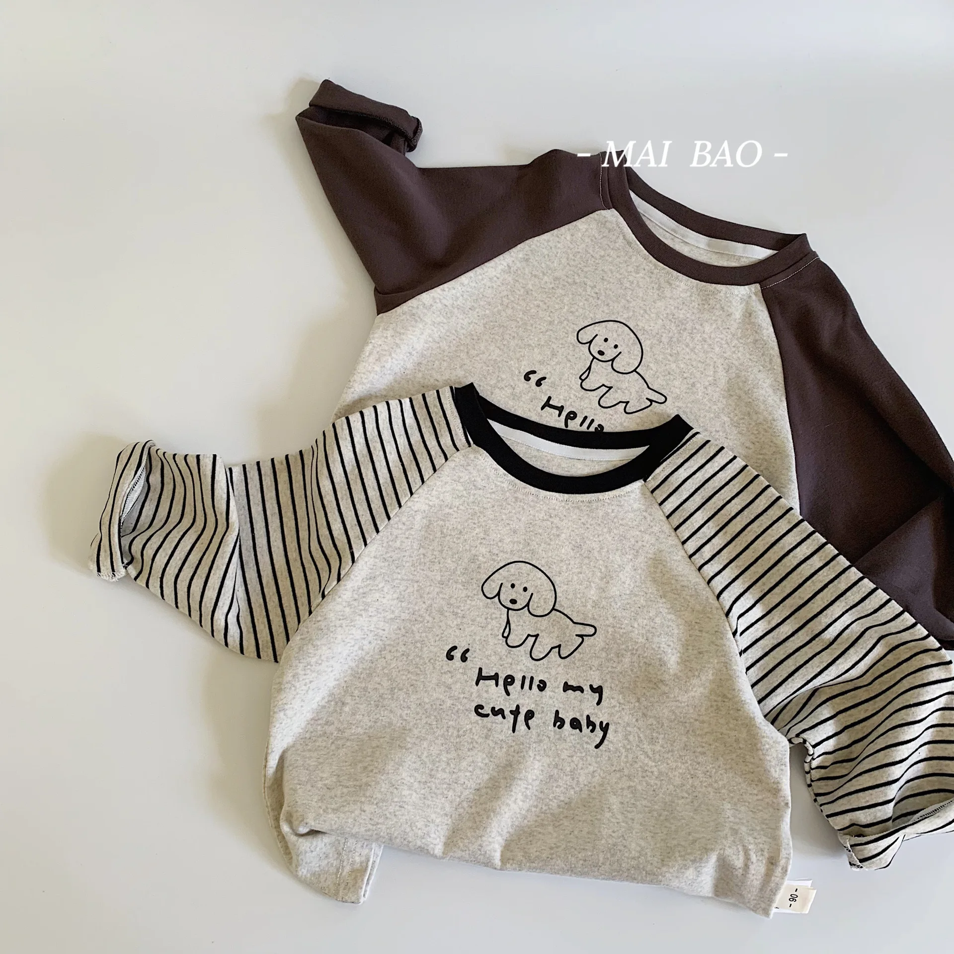 

Children's T-shirt 2025 Autumn New Boys and Girls Autumn Long-sleeved Top Children's Clothing