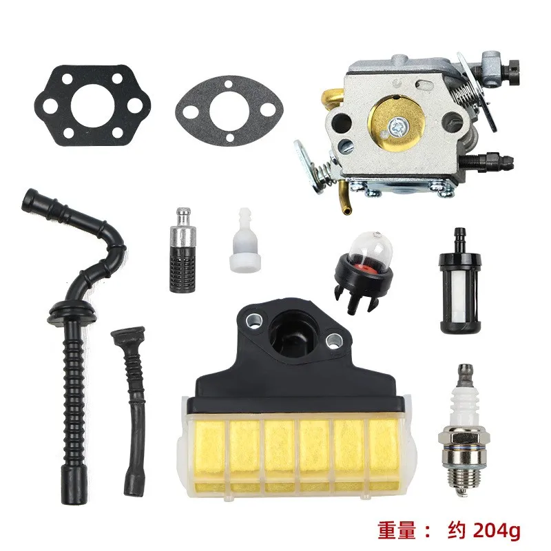 ABGG-For MS230 MS250 Chainsaw Replacement Parts- Carburetor Kit With Primer Bulb And Air Filter Industrial Tool Accessorie