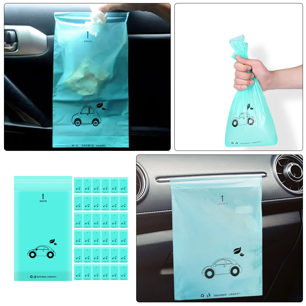 50Pcs Self Adhesive Barf Bags for Car Trash Disposable Vomit Bags Stick on Vomit Bags Lightweight and Practical