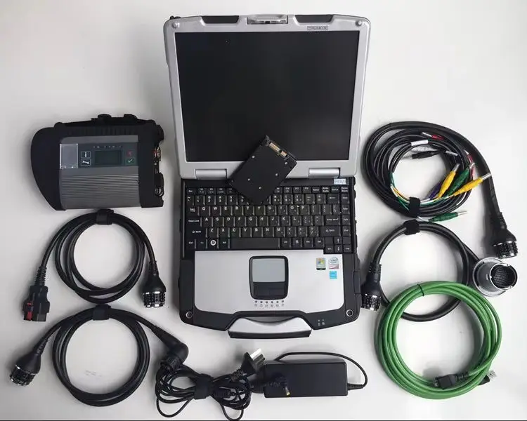 

Новый Verison SD Connect Compact 4 2025.03 с HDD/SSD, установленным программным обеспечением CF31, 90% новый ноутбук Mb Star C4, диагностический инструмент с автоматическим сканированием