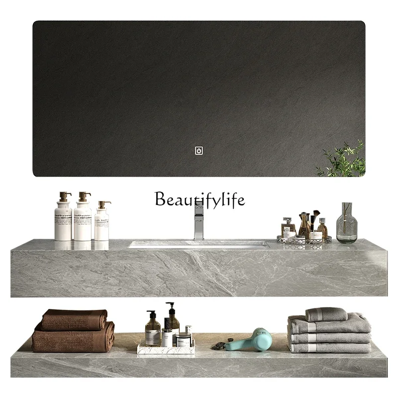 

LJYBathroom Cabinet Integrated Basin Combination Toilet Hand Wash Face Wash Table