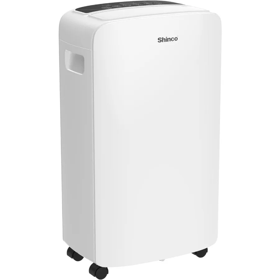 

40 Pints Dehumidifier for Home and Basements Up to 2000 Sq.Ft with Drain Hose Auto or Manual Drainage Auto Defrost Quiet Operat