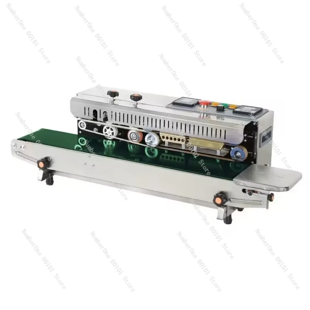 

Automatic Horizontal Continuous Bag Sealing Machine Plastic Bag Belt Electric Bag Sealer New Sealer