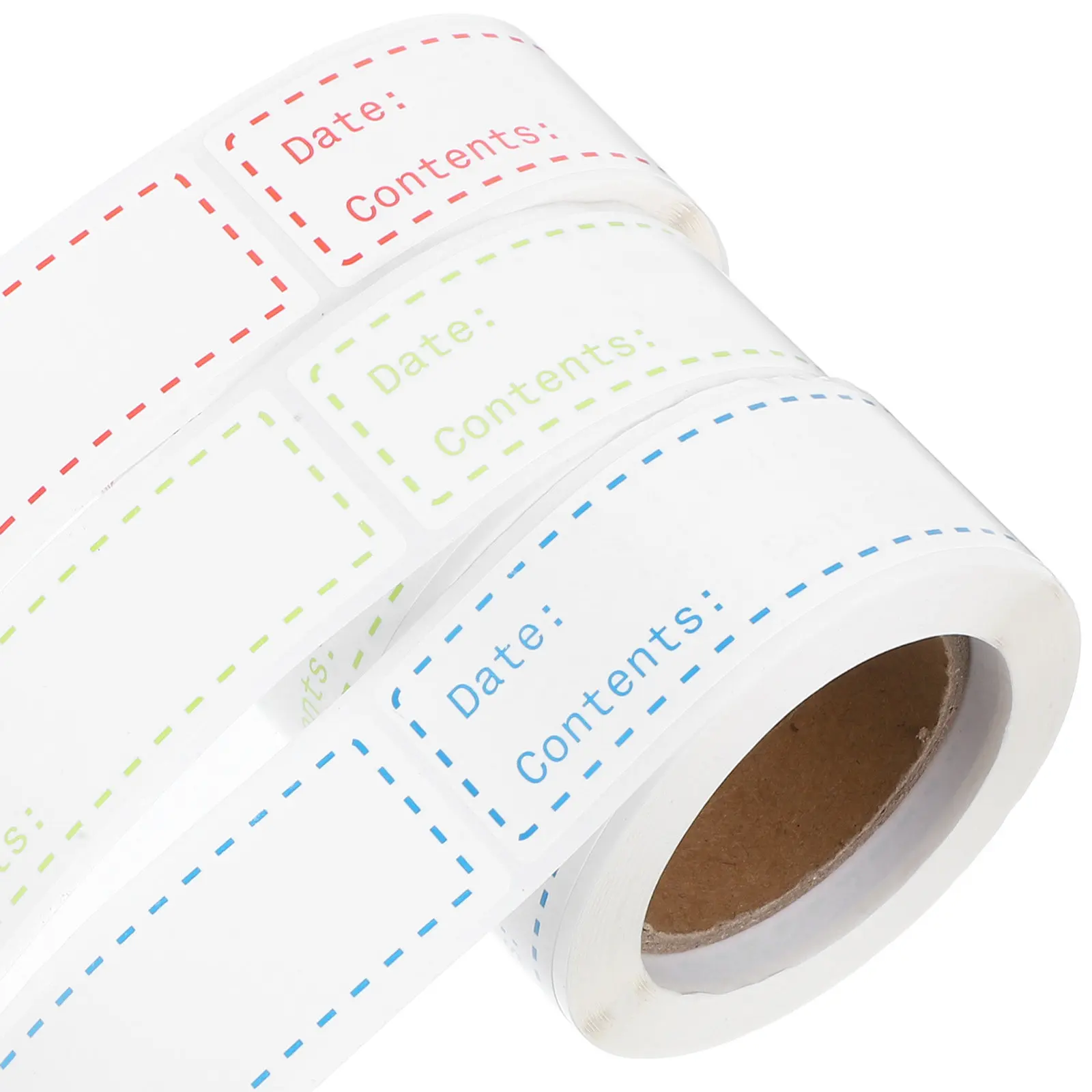 3 Rolls Removable Food Labels Stickers for Storage Jars Containers Freezer Fridge Canning Expiration Date Tracking Smooth Gel