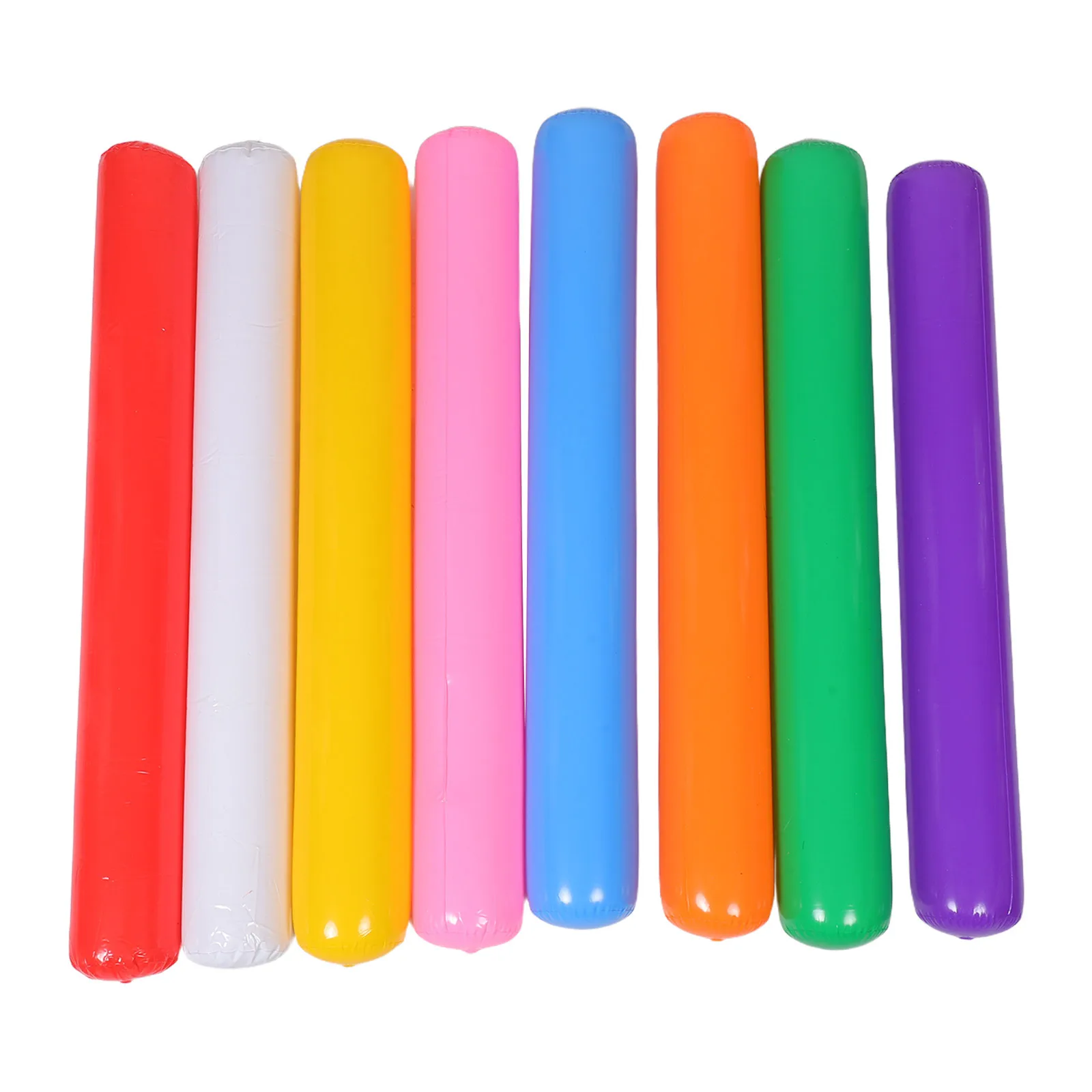 

8Pcs Inflatable PVC Pool Noodle Floats Colorful Sticks Kids Swimming Float Party 40-Inch Inflatables for Swimming Pools