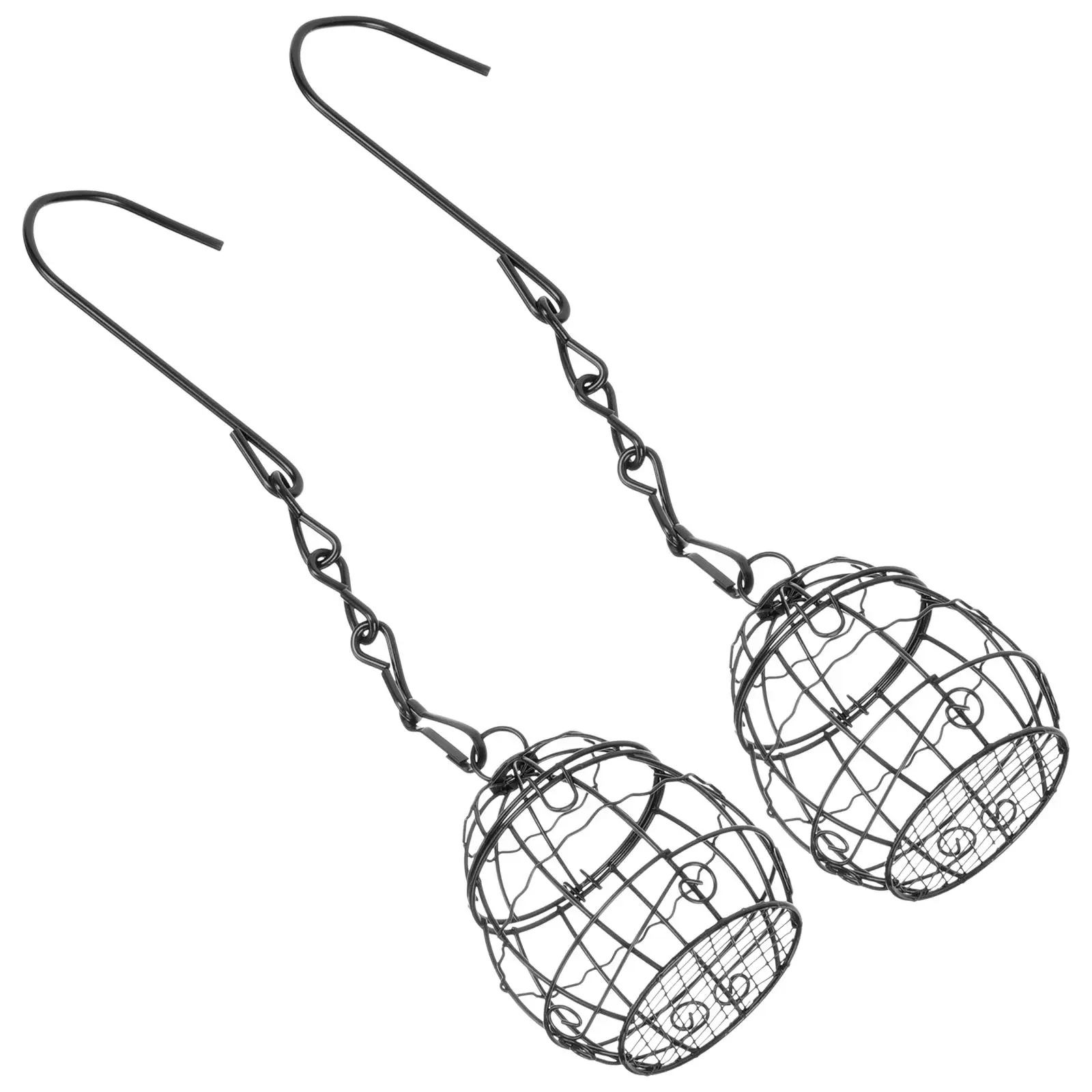 

Hanging Bird Feeder Large Swing Shaped for Outdoors Garden Patio Porch Clean Removable Chain Stand Heavy Load