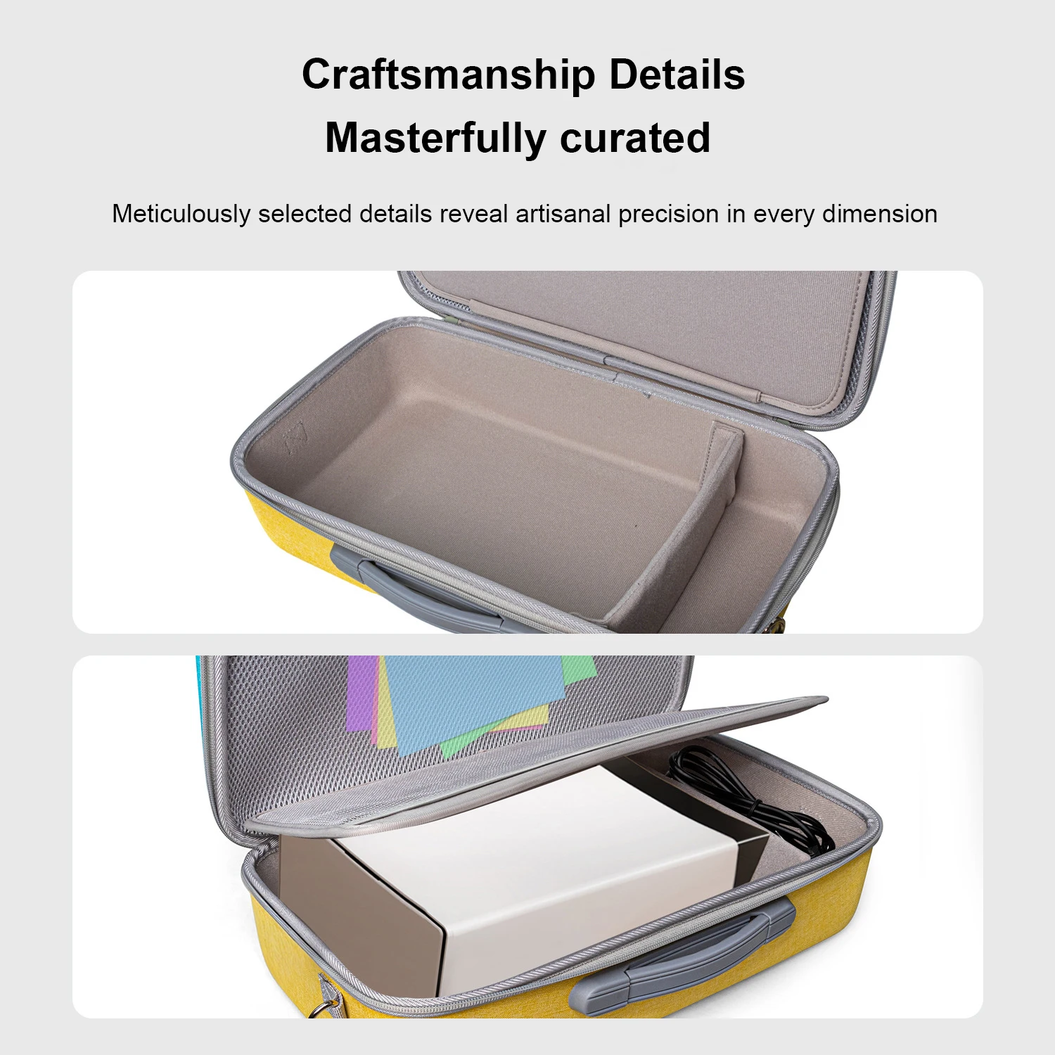 for Liene PixCut S1 Hard Shell Travel Carrying Case – Water-Resistant EVA Protective Bag for Color Sticker Printer