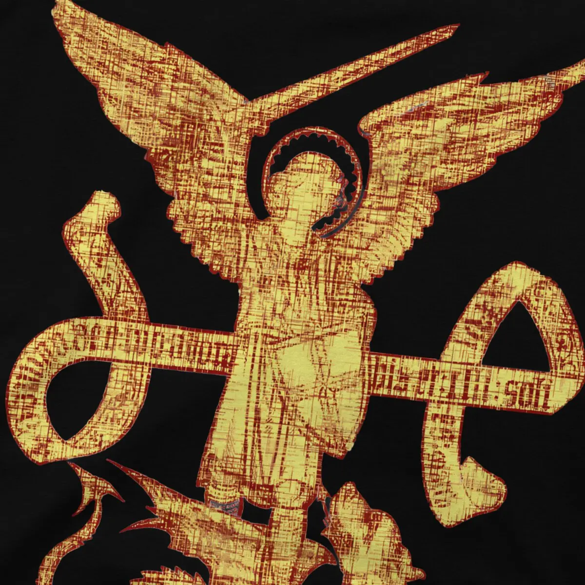 Saint St Michael Archangel Catholic Archangel Angel Defender Unique TShirt Jesus God Cross Casual T Shirt Newest T-shirt