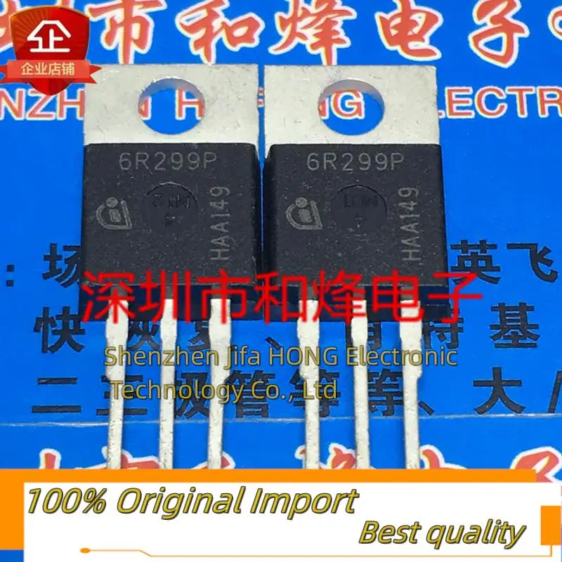 10PCS/Lot 6R299P IPP60R299P  MOSFET TO-220F  650V 11A  Imported Original Best Quality