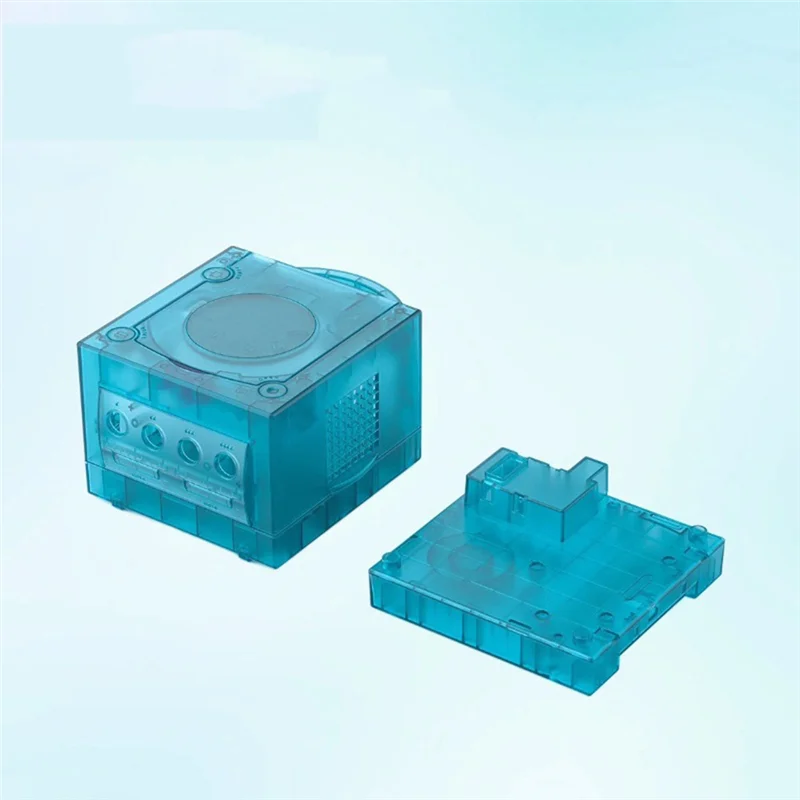 ABGN 2025For Bitfunx NGC صندوق شفاف استبدال الحال بالنسبة DOL-001 /DOL-101 NGC Gamecube ريترو لعبة فيديو وحدة التحكم B