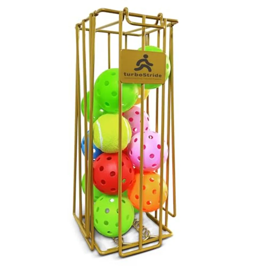 

Корзина-сборщик для теннисных и пиклбольных мячей, портативный, для удобного сбора мячей, доступен в складной или на колесиках версии.