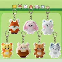 Kpop DREAM Pop-up Store Dreamiez Keychain 5CM Cartoon Cute Acrylic Printing Pendant Bag Accessories Jaemin Chenle Jisung Gift