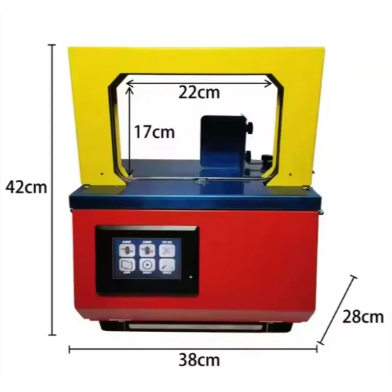 

Small Vegetable Strapping Machine Automatic Banding Machine With OPP Belt Baler Baler Supermarket Bundle
