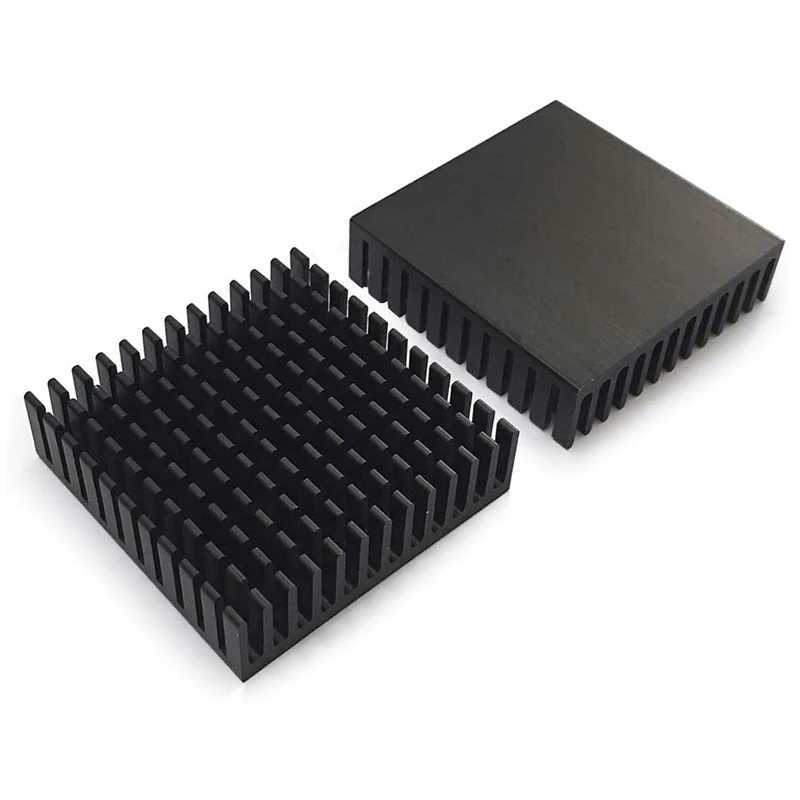 10 Pçs/lote 40X40X11Mm 40Mm Dissipador de Calor de Alumínio Refrigerador Para Luz LED