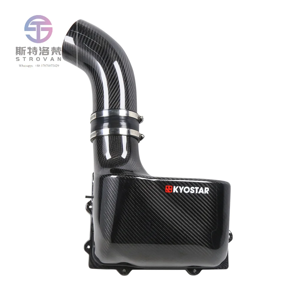 

High Quality Real 100% Carbon Fiber 4'' Cold Air Intake System for VW Golf MK7 R GTI / S3 8V Fit VW GLi