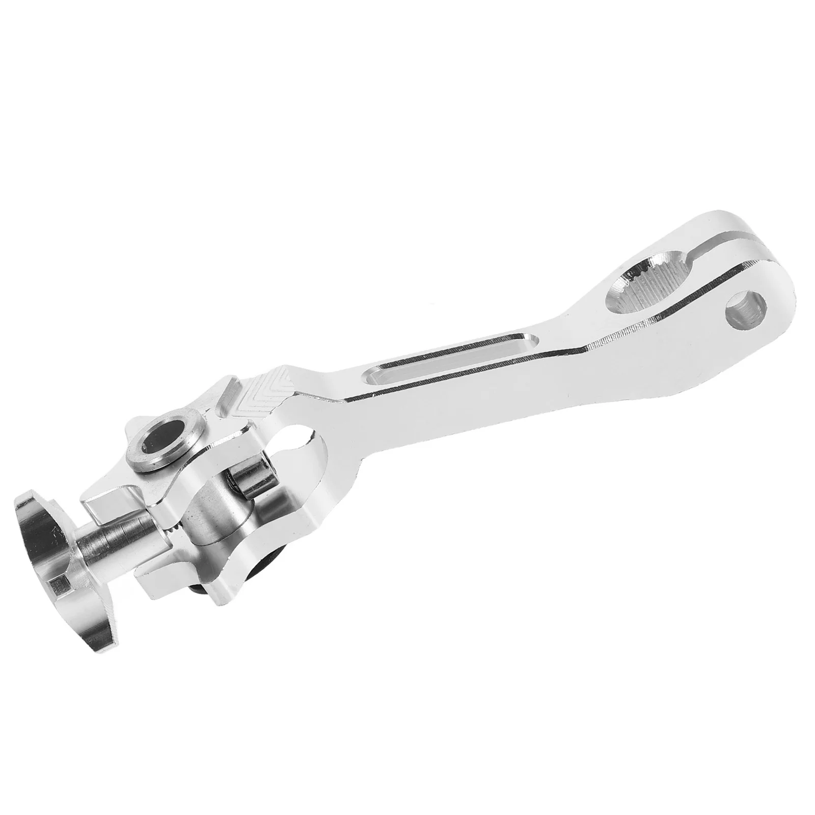 Motorcycle Brake Accessories Engine Mount Rocker Arm Lever after Swing Adjustable Rear Tensioner Supply Cnc Silver Swingarm