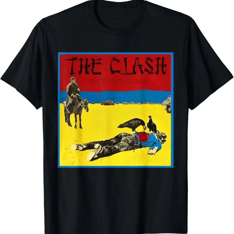 تي شيرت The Clash Give 'Em Enough Rope #1