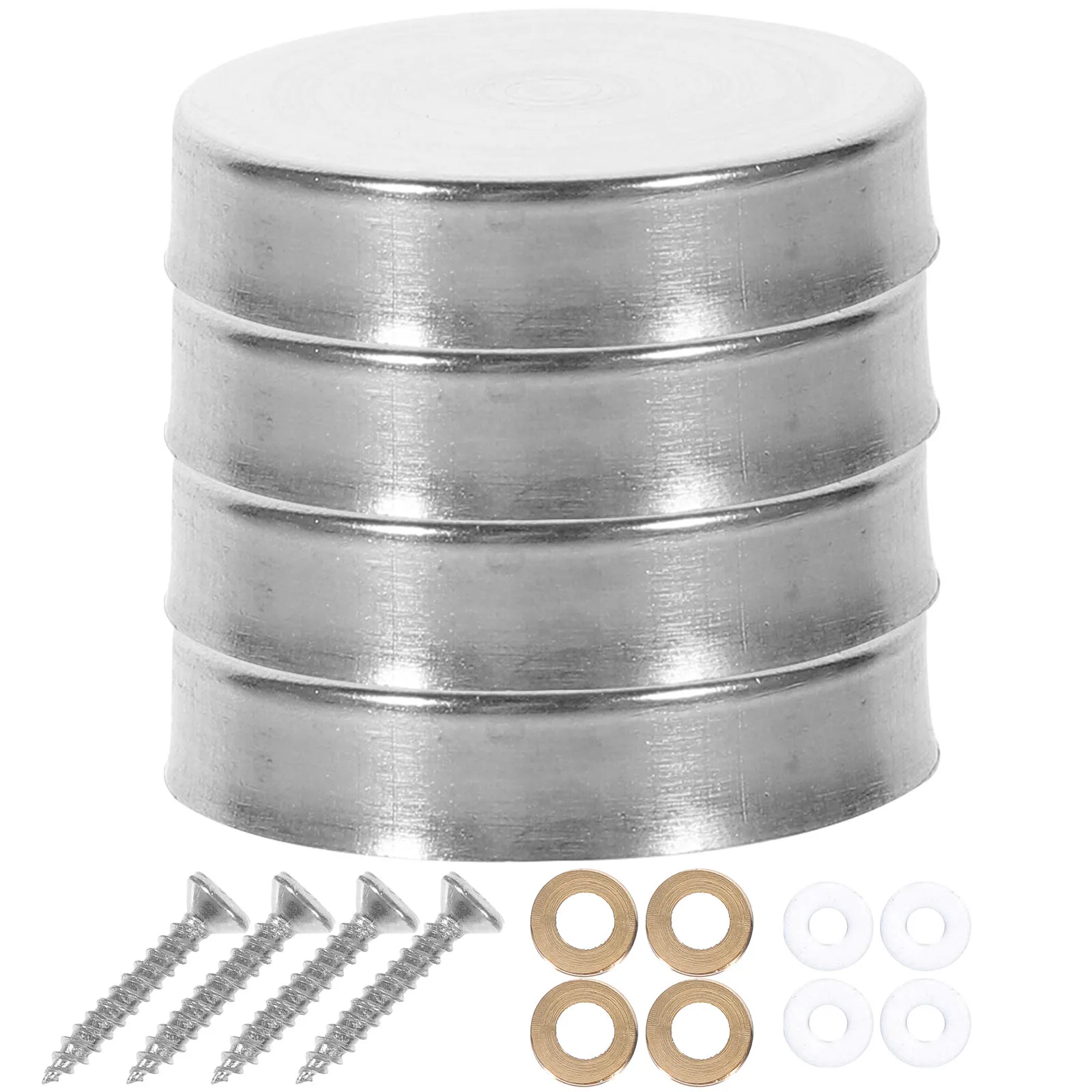 

20pcs Stainless Steel 304 Ugly Cap Mirror Screws Decorative Glass Fixing Nails Holder Rose Gold 22mm Furniture Hardware