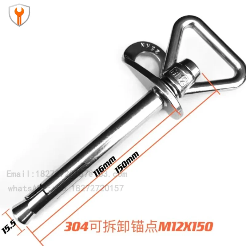 Outdoor Removable Anchor Expansion Bolts | Climbing Rock Nails Safety Fixing Anchors