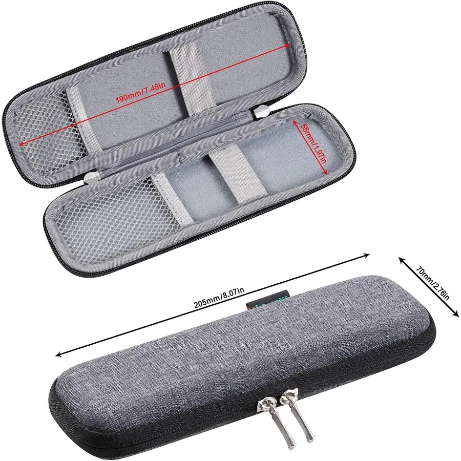 กล่องใส่ดินสอขนาดเล็กกะทัดรัดและพกพาสะดวกสำหรับจัดระเบียบดินสอ ปากกา และอุปกรณ์เครื่องเขียน - เหมาะสำหรับนักเรียนและครู