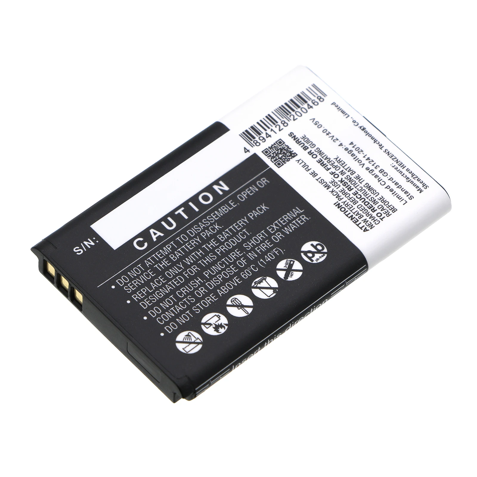 Batería de repuesto CS para Nokia 105 BL-L5G 800mAh / 2.96Wh móvil, smartphone