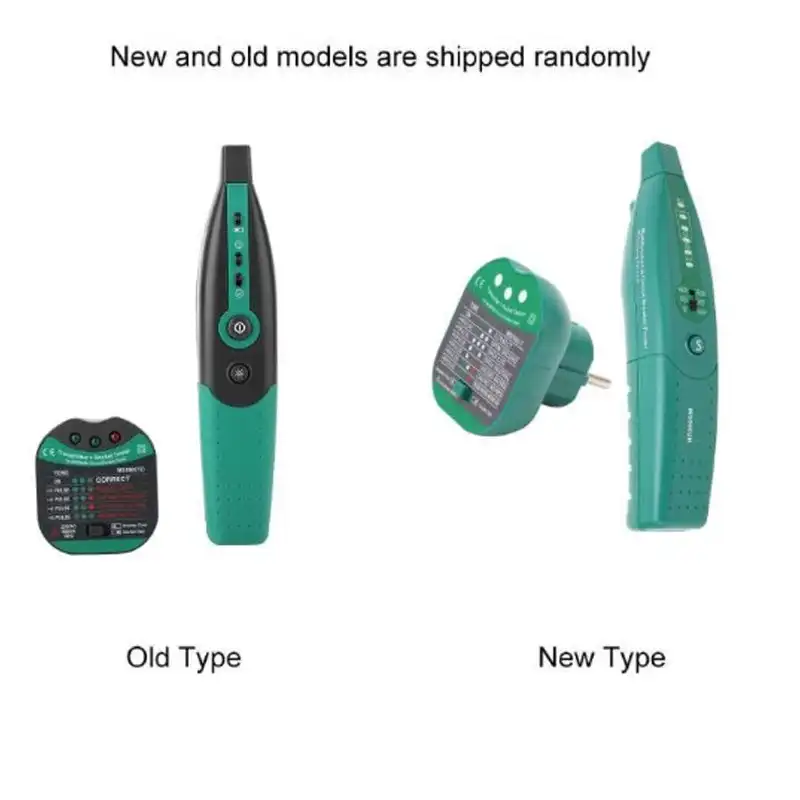 Automatische Stroomonderbreker Finder US/EU Plug Zekering Socket Tester 220 V/110 V Circuit Switch Tester met Zaklamp