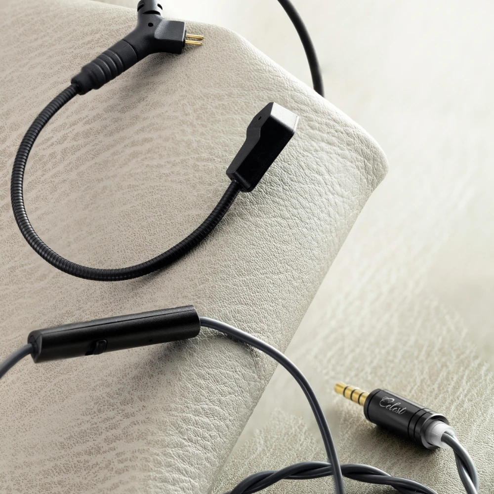 Kinera Celest RUYI HIFI Microphone Earphone Cable with Detachable 0.78 2pin MMCX Cable Music Esport Gaming Livestreaming Headset