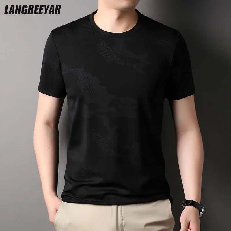 Top Quality New Summer Brand Tops Trendy Fashion Street Tshirt For Men Designer Basic Short Sleeve Casual Clothes Men