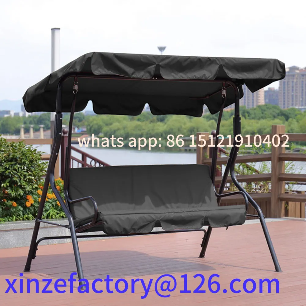 

Be suitable for Outdoor Swing Canopy 3 Seater Chair Top Cover Canopy UV Sun