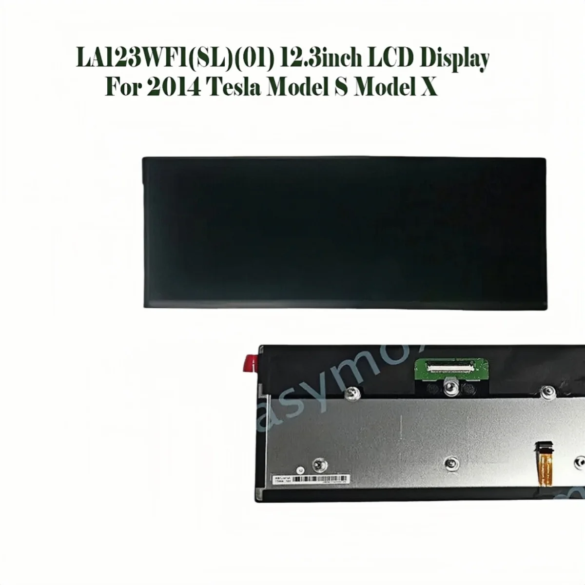 12.3 Inch LCD Display Screen LA123WF1 SL01 For 2014 Tesla Model S X Car Instrument Cluster Repair