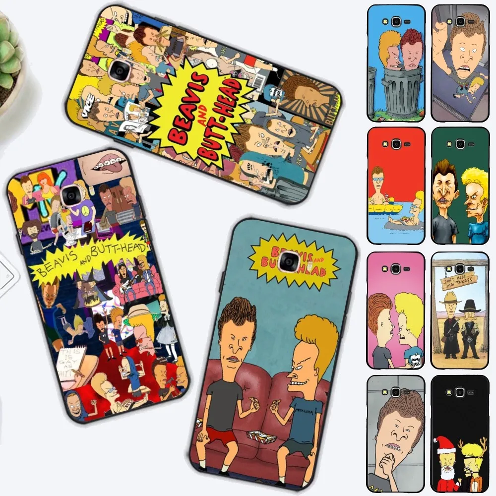 Cartoon Beavis And Butthead Phone Case For Samsung J 7 plus 7core J7 neo J6 plus prime J6 J4 J5 Mobile Cover