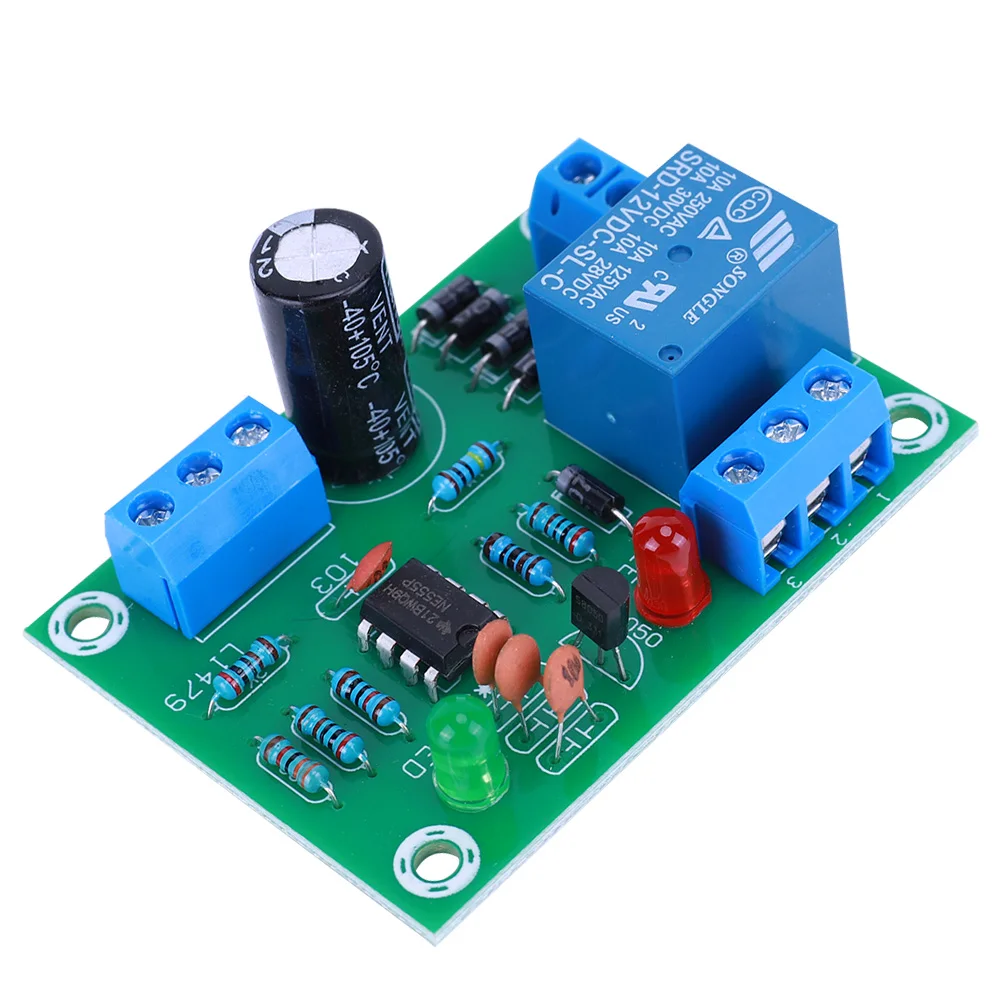 Датчик обнаружения уровня воды постоянного тока 12 В, модуль платы автоматического контроллера уровня воды, модуль контроллера уровня воды для резервуара для пруда