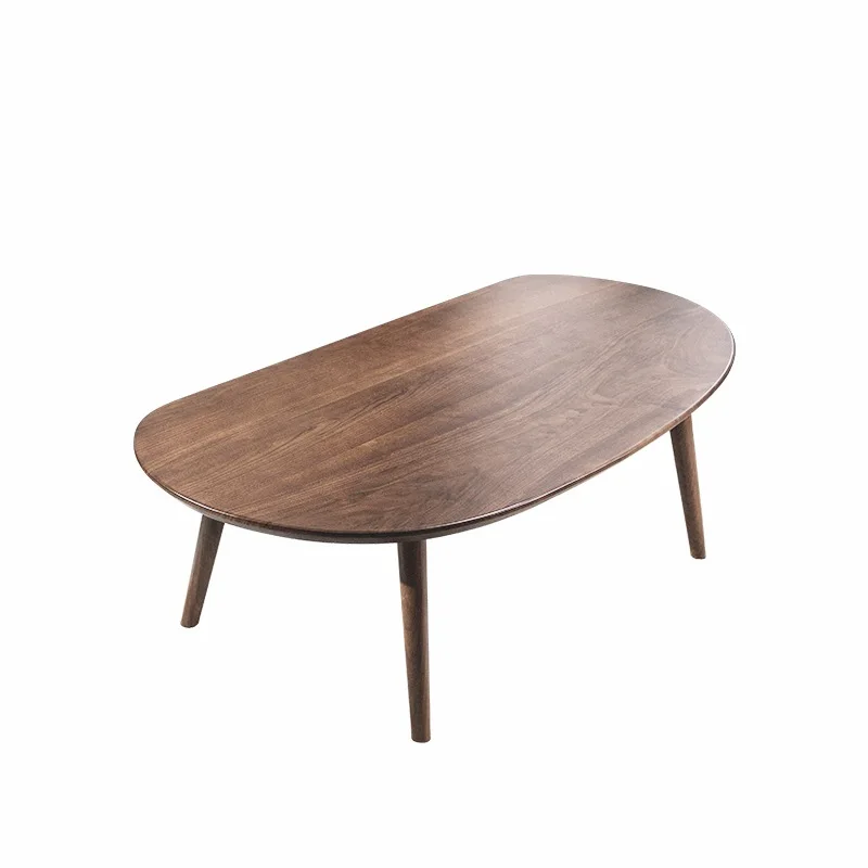 

Modern simple black walnut Japanese coffee table