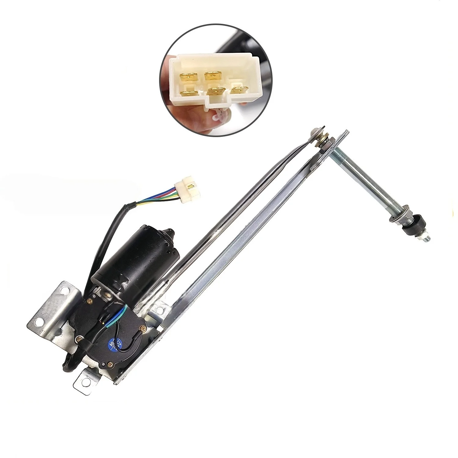 

Suitable for XCMG XE 135, 150, 200, 215, 275, 370DA DK New Model Excavator Wiper Motor Linkage Rod Bracket Assembly