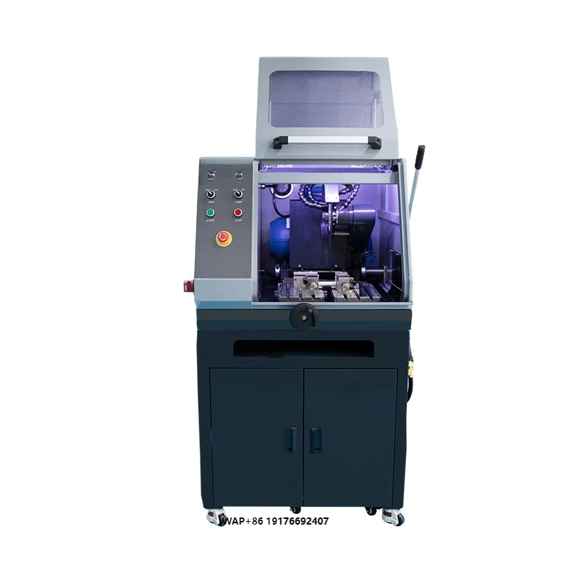 High Power Industrial Laboratory Testing Metallographic Cutting Machine Tool Featuring Essential Motor Engine Core Components
