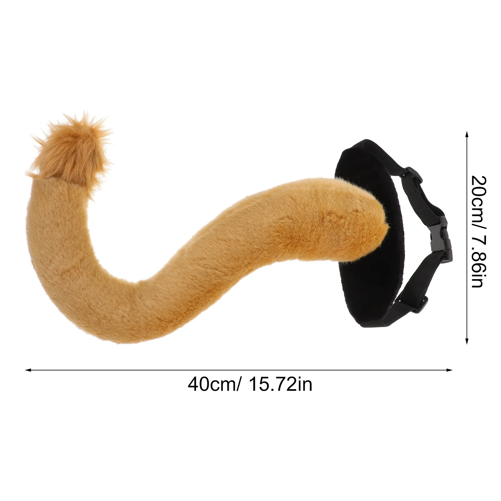Lion Tail Animal Costume Accessory Lovely Tail Design Party Performance Cosplay Prop Kids Dress Up Supplies Animal Cosplay Prop