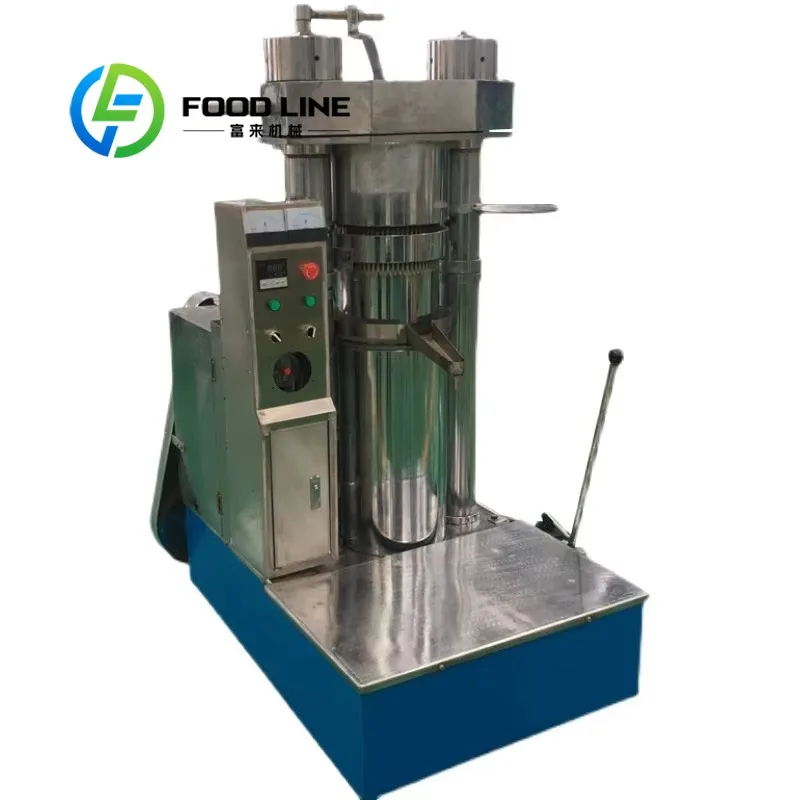 Industrial Hydraulic Oil Press Equipment Walnut Olive Macadamia Nut Almond Oil Extractor