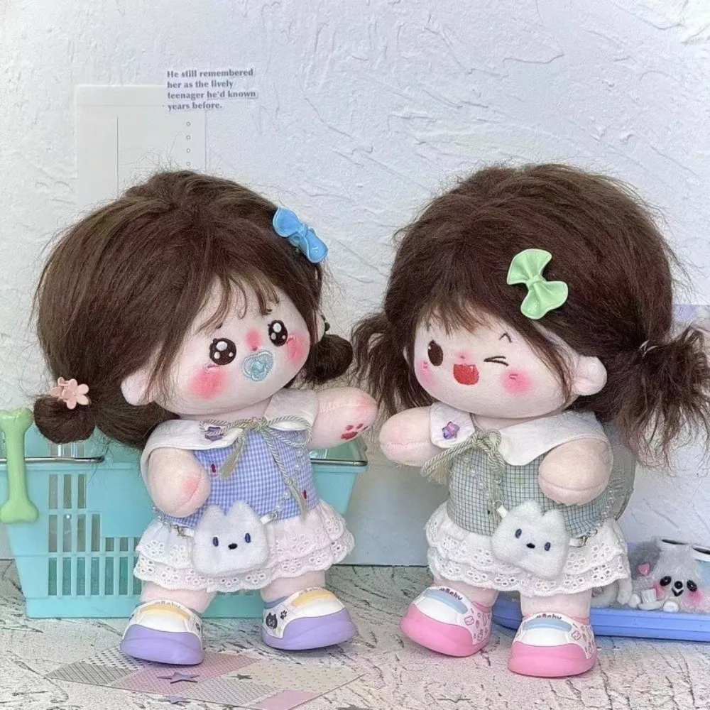 

Fashion Pretty Dress Outfit Cute DIY Flower Bud Skirt Replacement Costume Doll Clothes for 20cm Cotton Doll Girls Brithday Gift