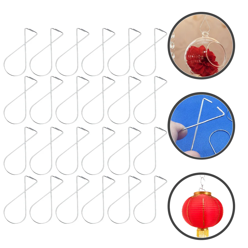 50pcs Rebound Hooks Rust Resistant Steel For Hanging Plants Posters Lights Banners Decorations Grid Clip Home Office Party