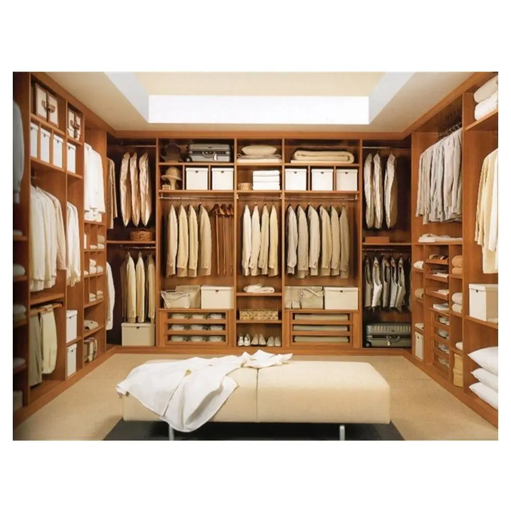 Customized Modern Home Interior Wardrobe, Clothing Storage Rack, Practical Wardrobe Cabinet