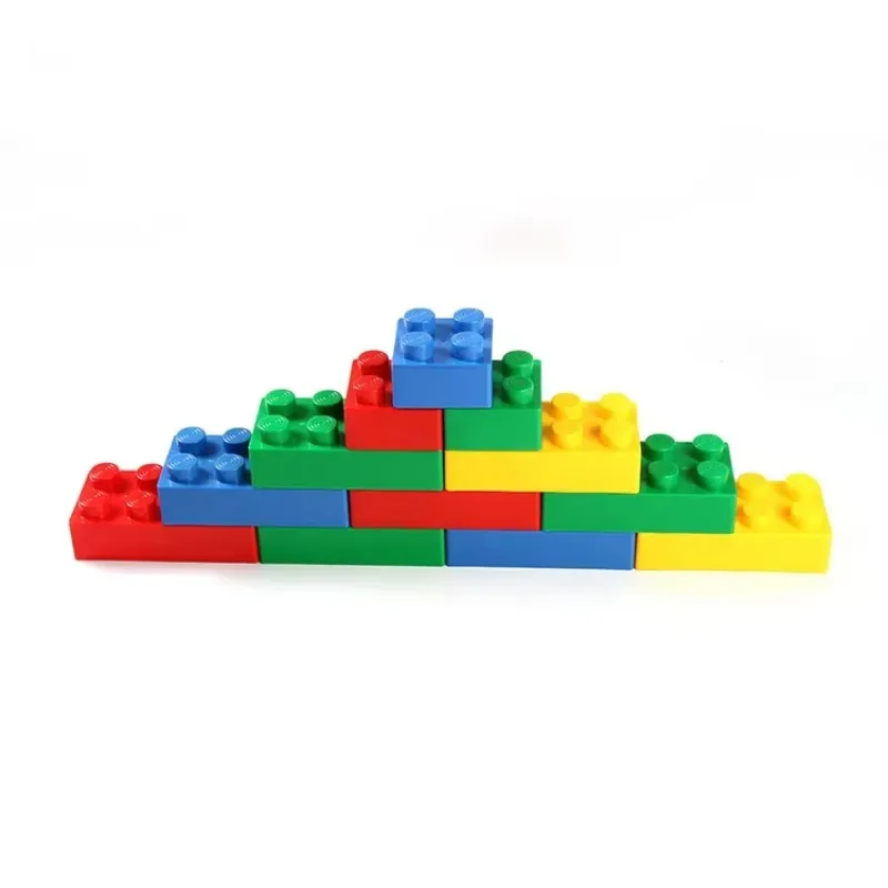 

【Popular】Large Scale Children's Intellectual Activities Plastic Educational Toy Engineering Jumbo 3d Building Blocks